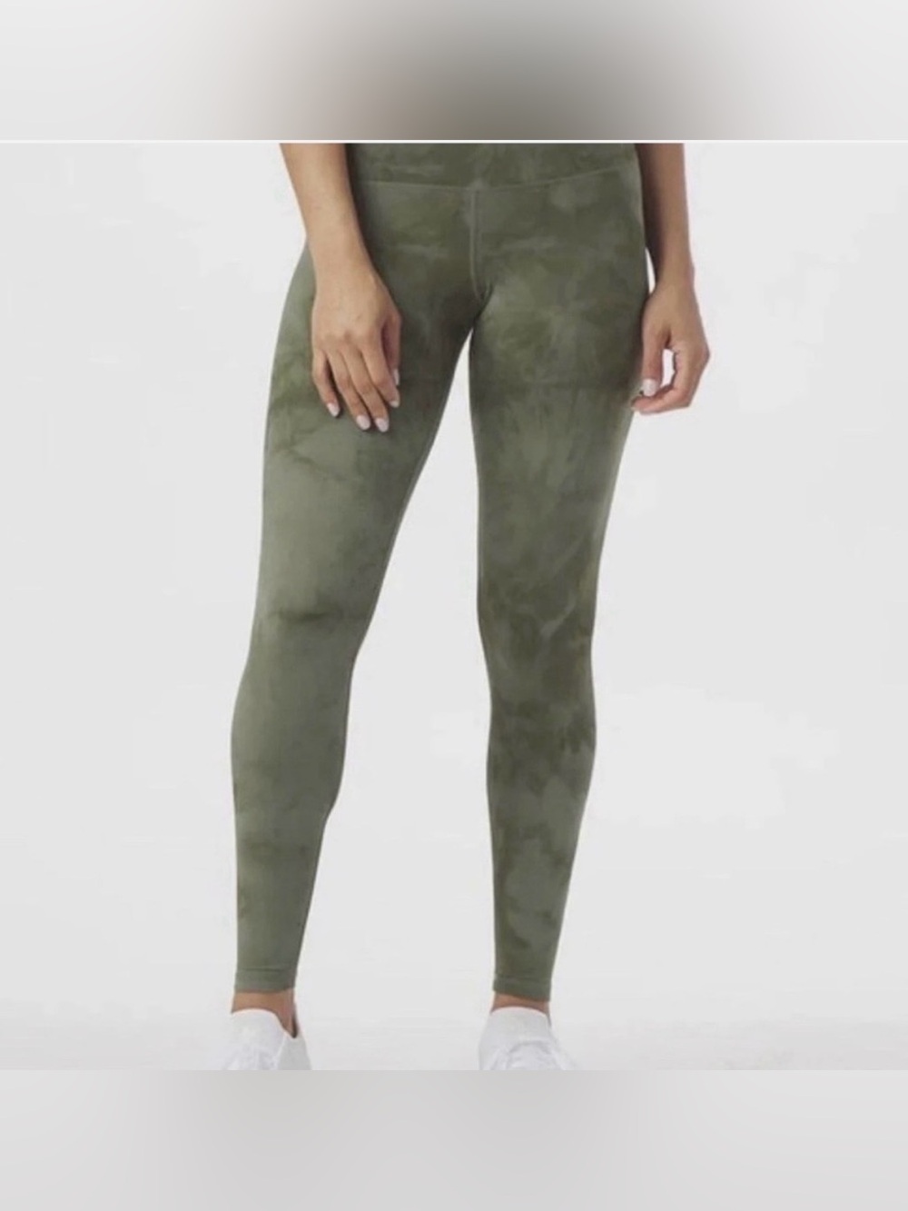 NWT GLYDER pure leggings moss tie dye
